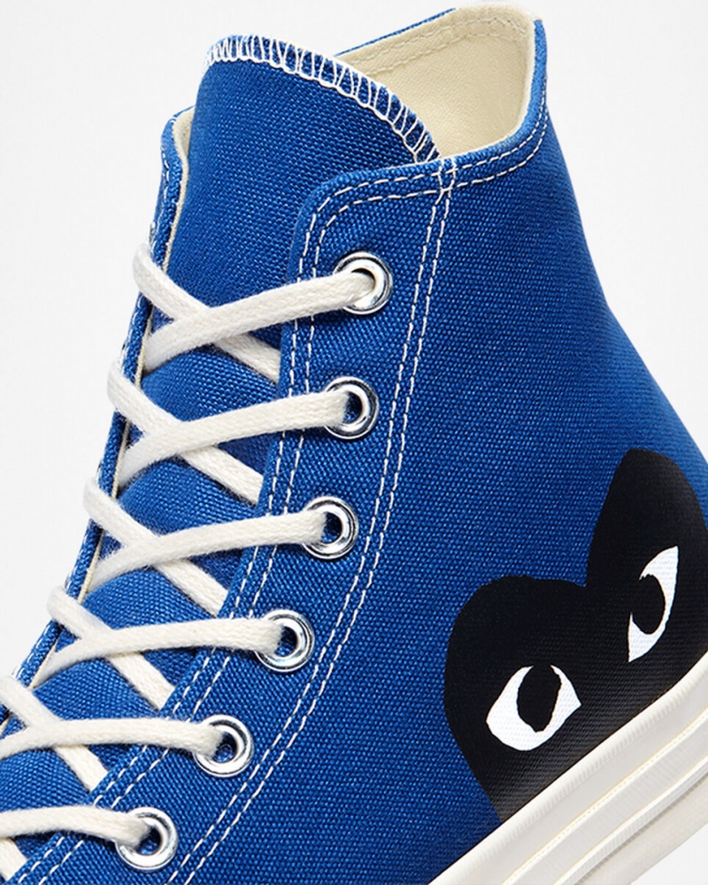 Converse Converse x Comme des Garçons PLAY Chuck 70 Blauw Zwart | 2980-JPHXN