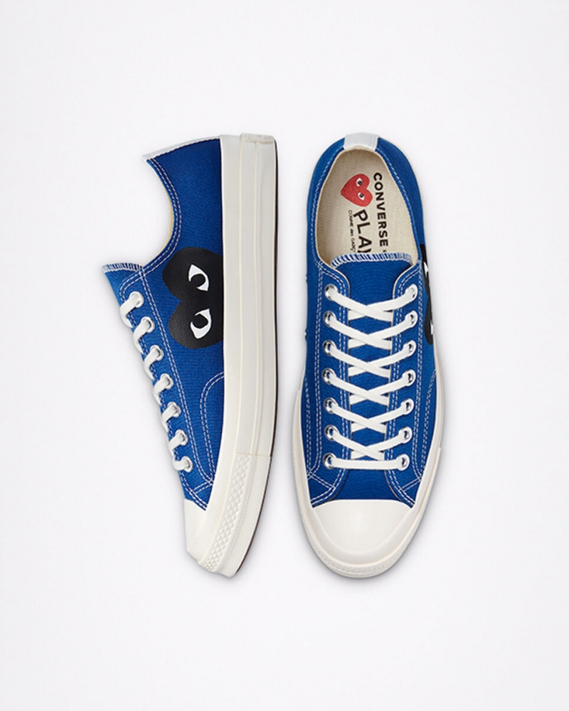 Converse Converse x Comme des Garçons PLAY Chuck 70 Blauw Zwart | 6190-HQBVM