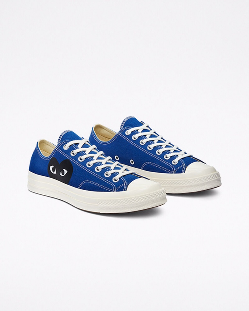 Converse Converse x Comme des Garçons PLAY Chuck 70 Blauw Zwart | 6190-HQBVM