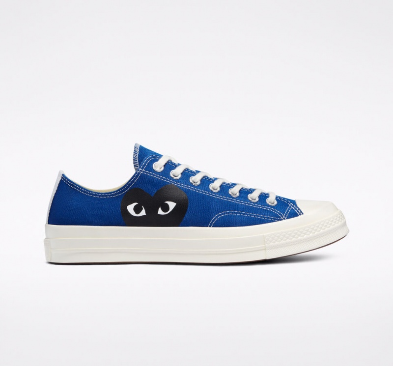 Converse Converse x Comme des Garçons PLAY Chuck 70 Blauw Zwart | 6190-HQBVM