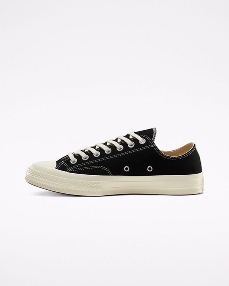 Converse Converse x Comme des Garçons PLAY Chuck 70 Zwart Wit Rood | 6724-DZMVO