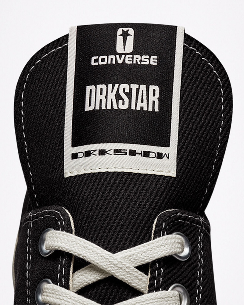 Converse Converse x DRKSHDW DRKSTAR Chuck 70 Zwart Zwart | 5408-ZMAST