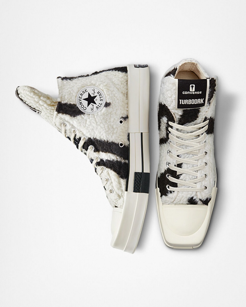 Converse Converse x DRKSHDW TURBODRK Chuck 70 Wit Zwart | 8604-KXLVG