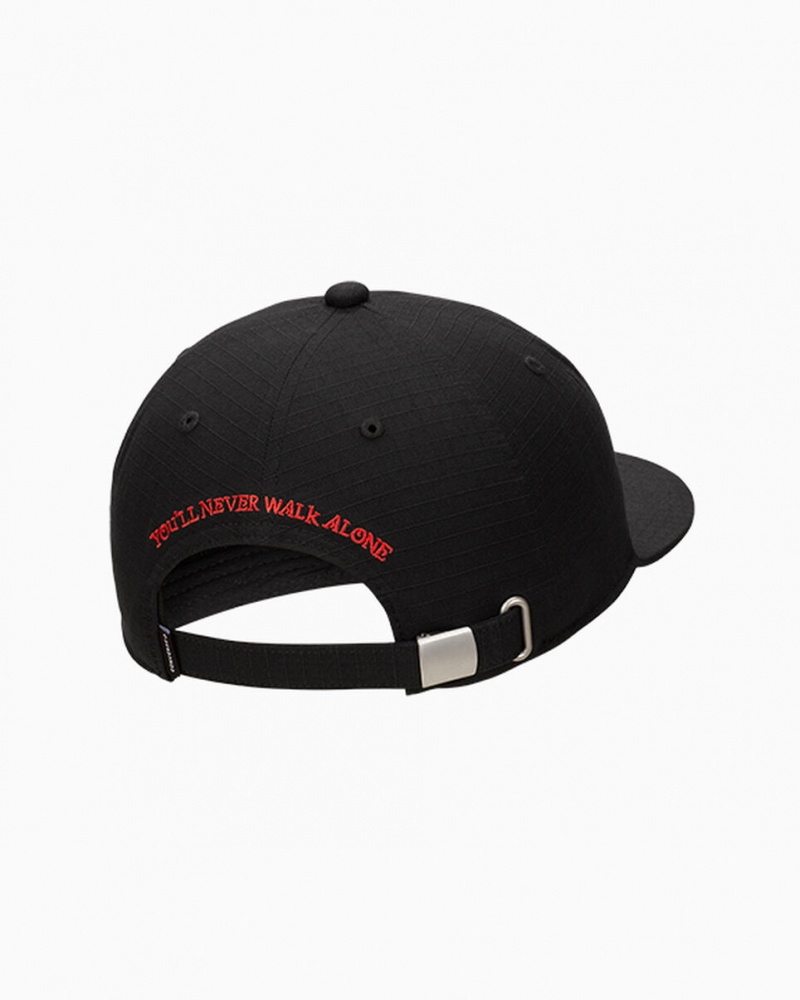 Converse Converse x LFC 6-Panel Cap Zwart | 4752-CVISZ