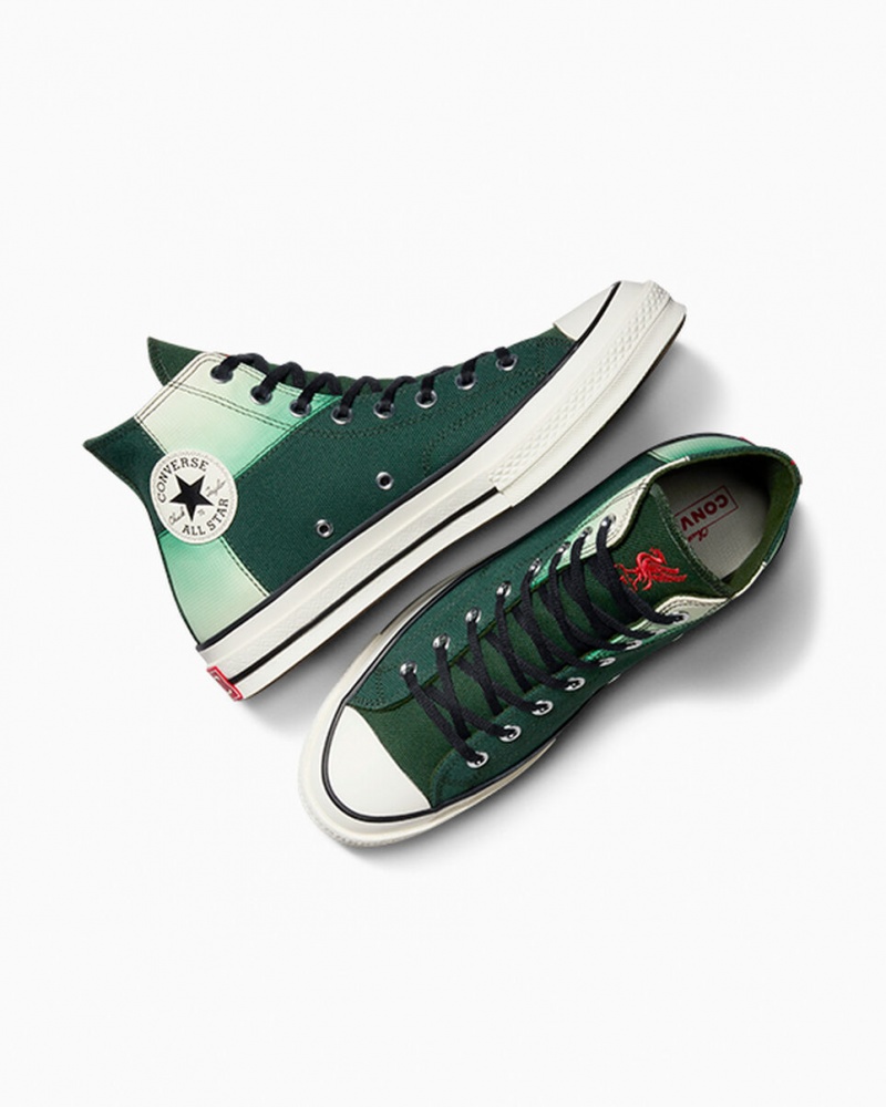 Converse Converse x LFC Chuck 70 Groen Zwart | 8379-EWNCQ