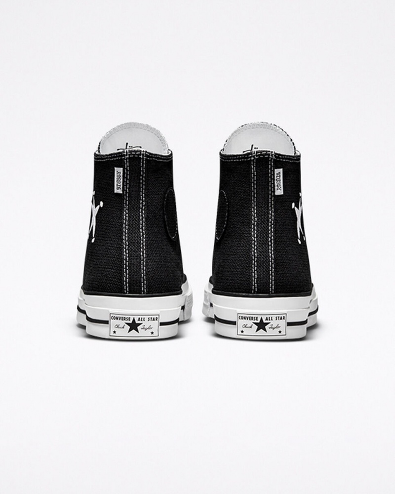 Converse Converse x Stüssy Chuck 70 Zwart Wit Zwart | 5123-WQPUS