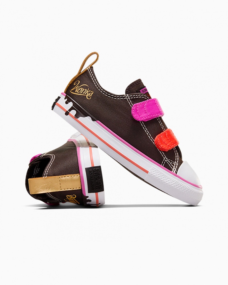 Converse Converse x Wonka Chuck Taylor All Star Easy On Bruin Roze Wit | 0941-AEICH