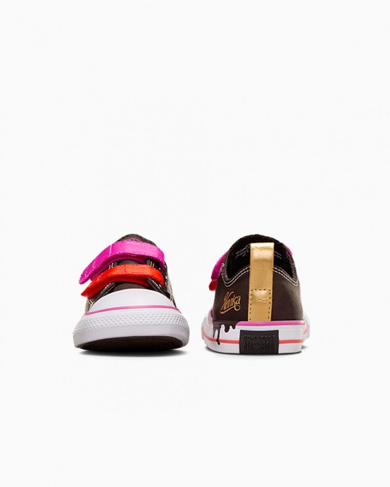 Converse Converse x Wonka Chuck Taylor All Star Easy On Bruin Roze Wit | 7418-XOYSM