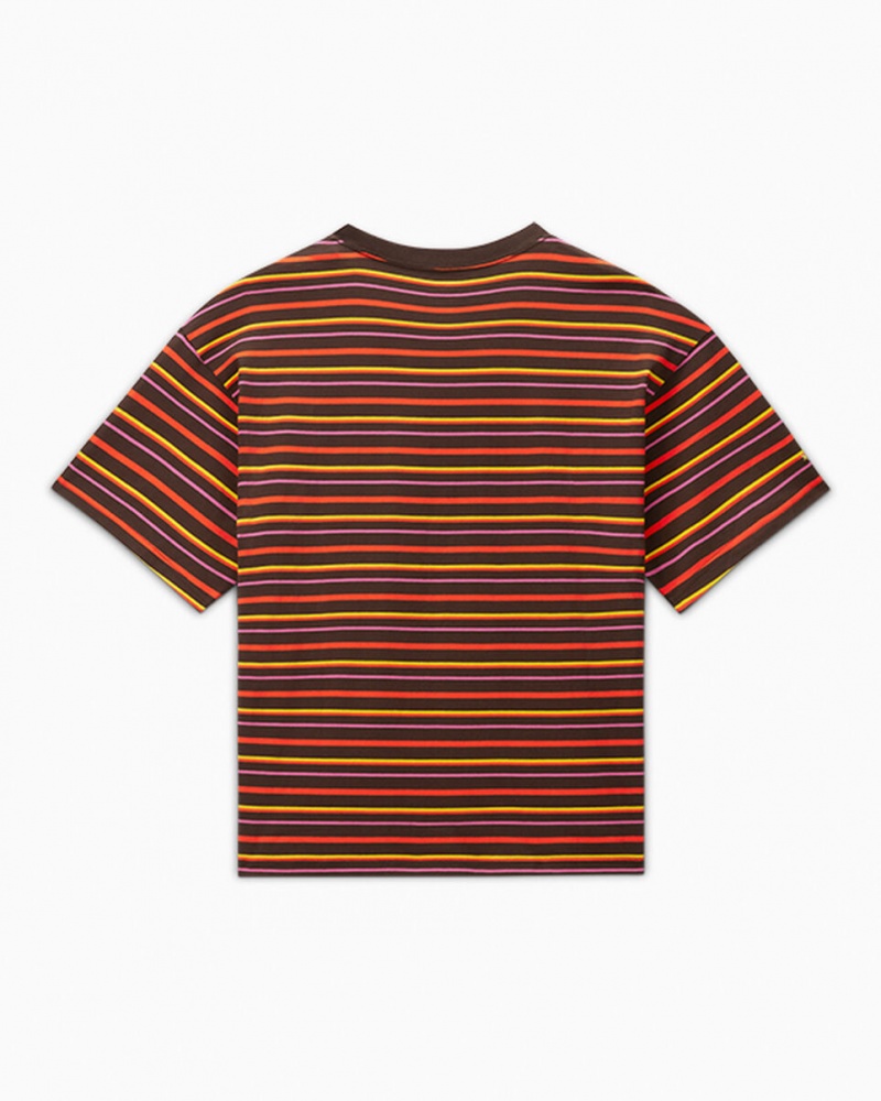 Converse Converse x Wonka Gestreept T-Shirt Wonka Stripe | 2460-QFHBG