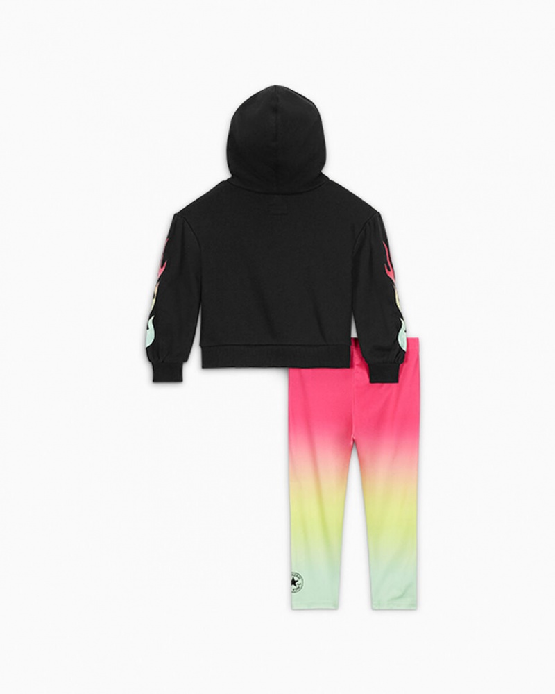 Converse Gradient Hoodie & Leggings Set Roze | 0748-PRQGT