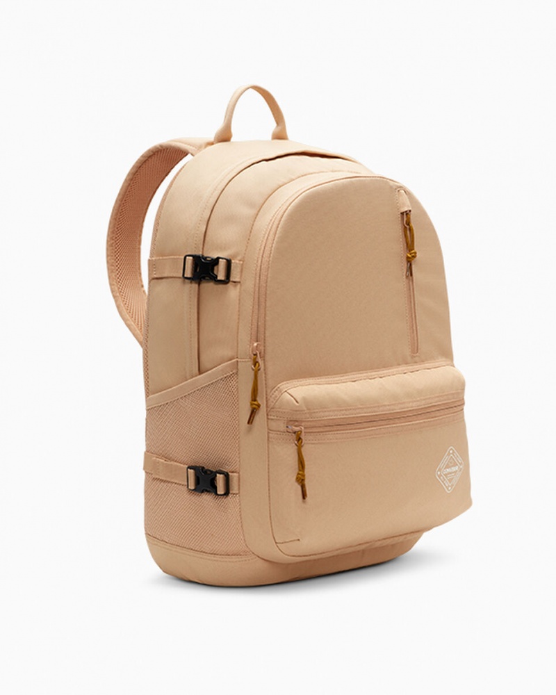 Converse Grafische Rechtdoor Edge Backpack Epic Dune | 8240-WSQUE