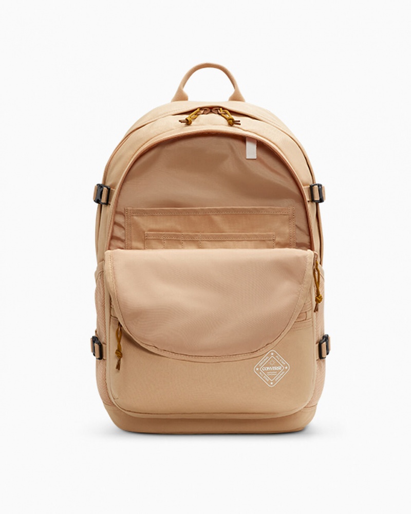 Converse Grafische Rechtdoor Edge Backpack Epic Dune | 8240-WSQUE