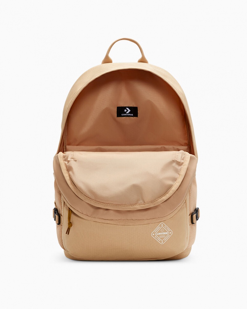 Converse Grafische Rechtdoor Edge Backpack Epic Dune | 8240-WSQUE