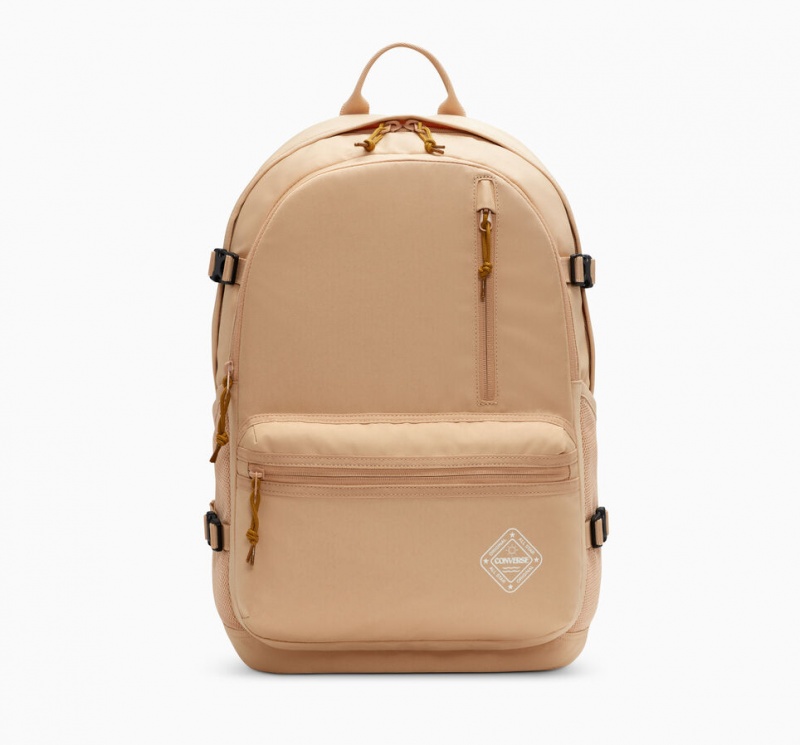 Converse Grafische Rechtdoor Edge Backpack Epic Dune | 8240-WSQUE