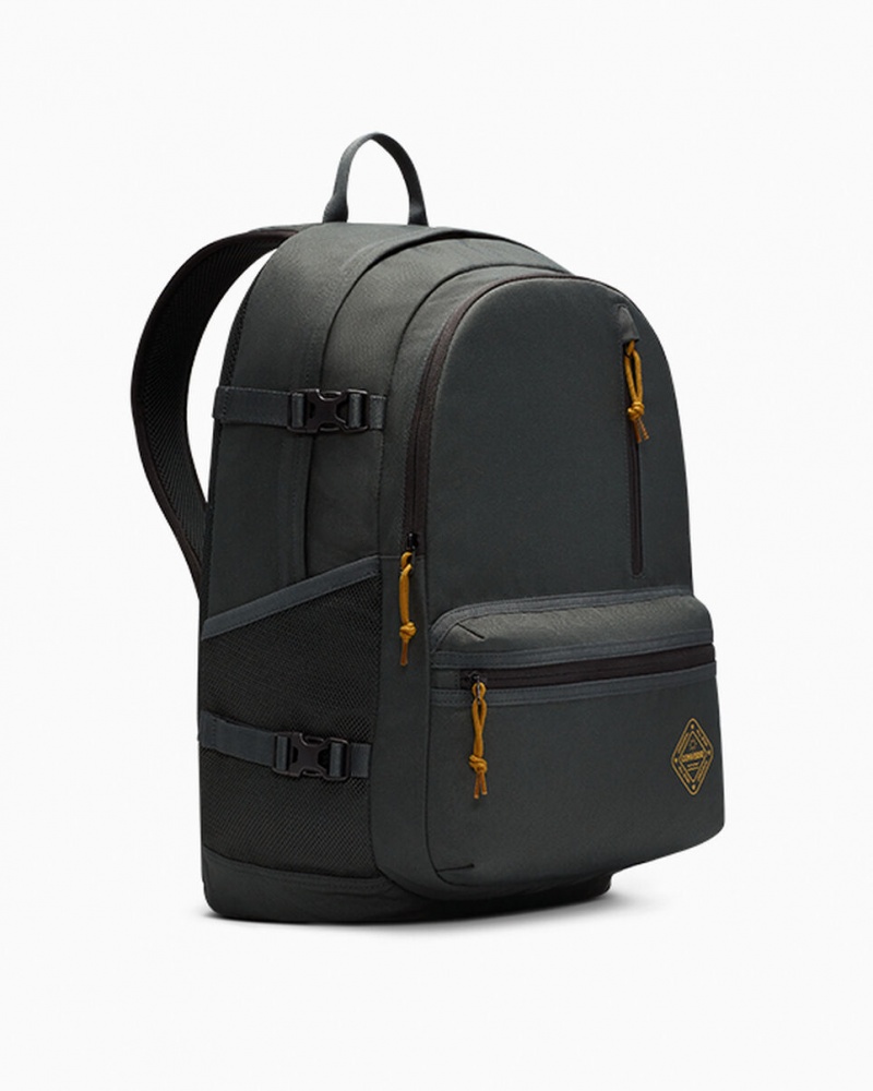 Converse Grafische Rechtdoor Edge Backpack Groen | 3150-MHEDZ