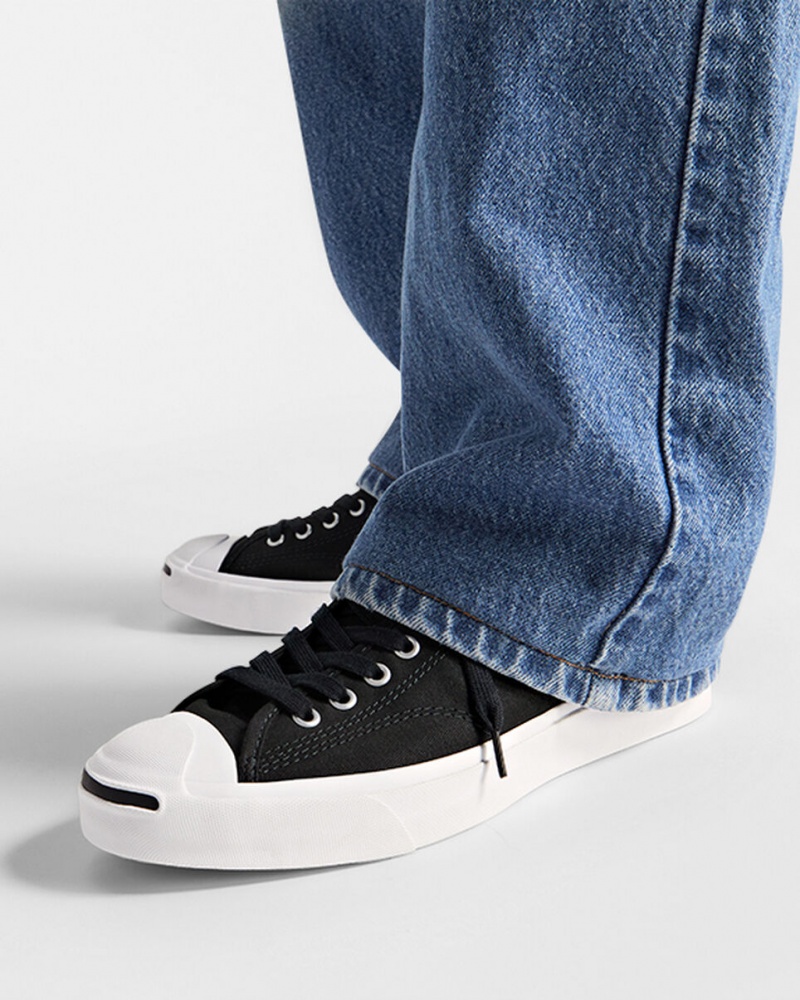 Converse Jack Purcell Zwart Wit Zwart | 2568-FTEOI