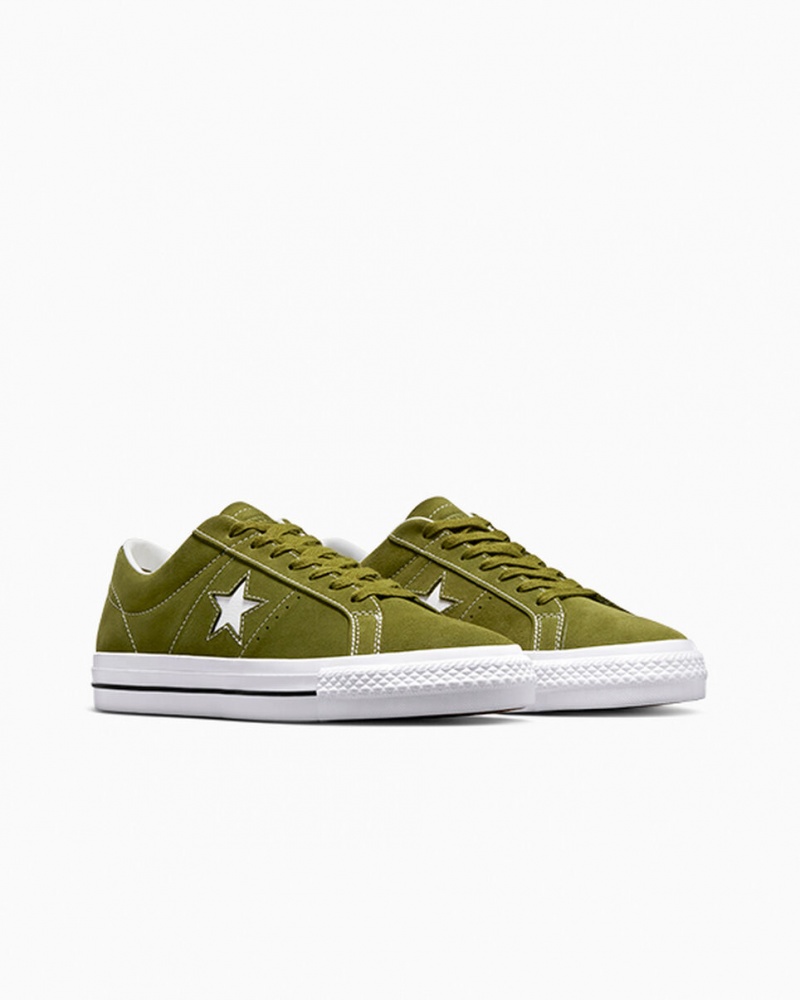 Converse One Star Pro Groen Wit Zwart | 2089-DJAFE