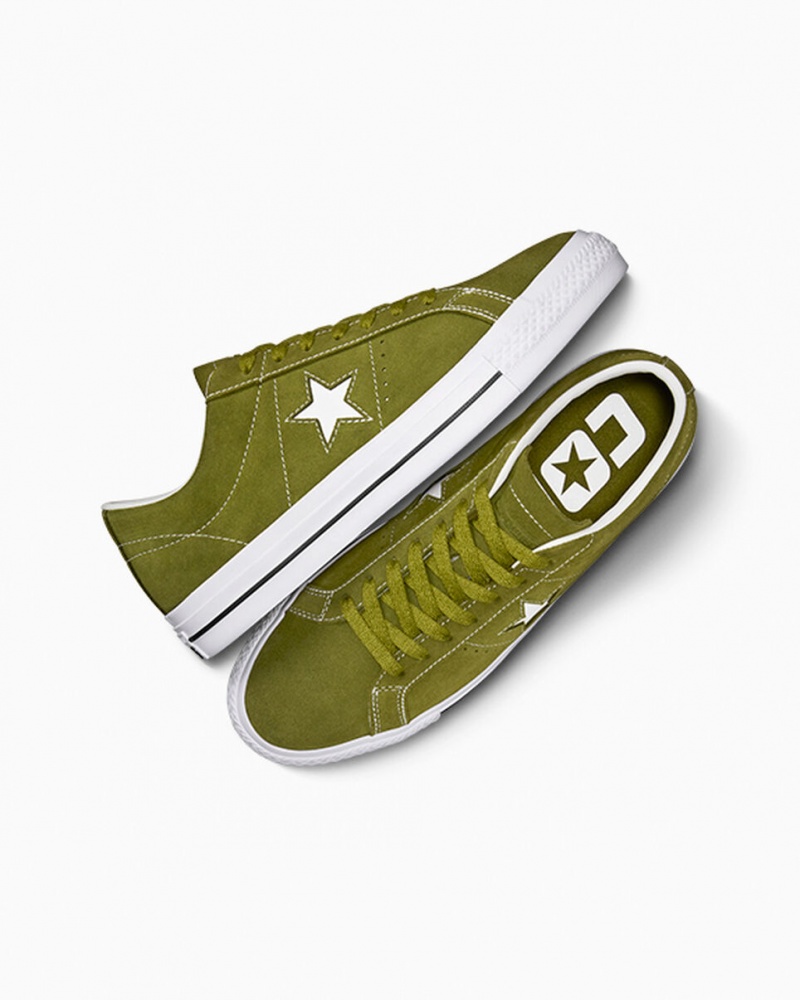 Converse One Star Pro Groen Wit Zwart | 2089-DJAFE