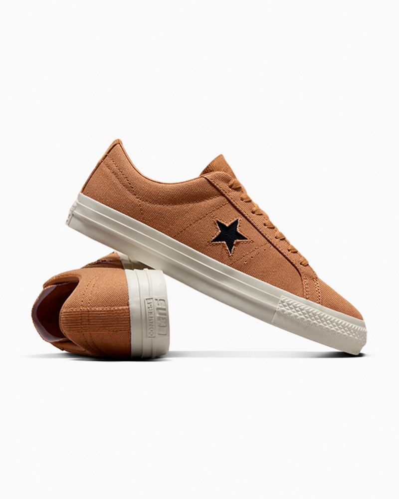 Converse One Star Pro Raw Sugar / Egret / Raw Sugar | 7902-QHWFU