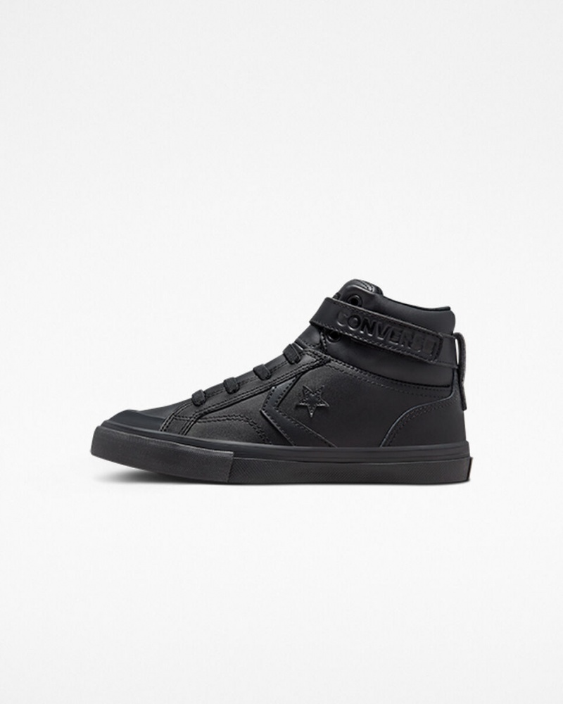 Converse Pro Blaze Riemen Leren Zwart Zwart Zwart | 2409-MEOJT