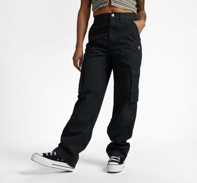 Converse Relaxed Cargo Pant Zwart | 5024-LFHRN