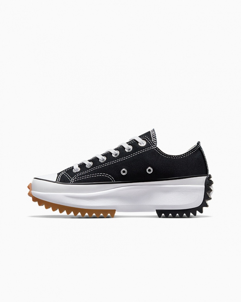 Converse Run Star Hike Platform Zwart Wit | 4876-ILKYF