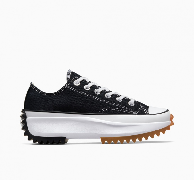 Converse Run Star Hike Platform Zwart Wit | 4876-ILKYF