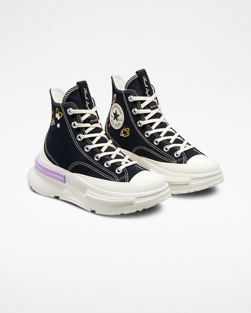 Converse Run Star Legacy CX Platform Butterfly Wings Zwart | 9068-VHITE