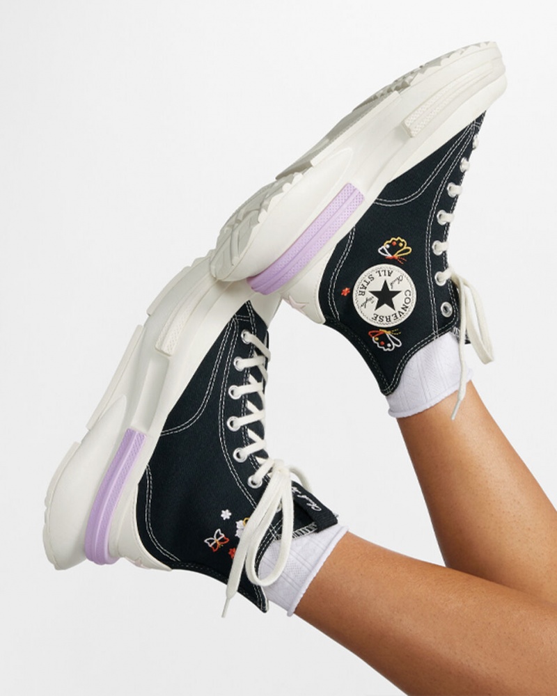 Converse Run Star Legacy CX Platform Butterfly Wings Zwart | 9068-VHITE