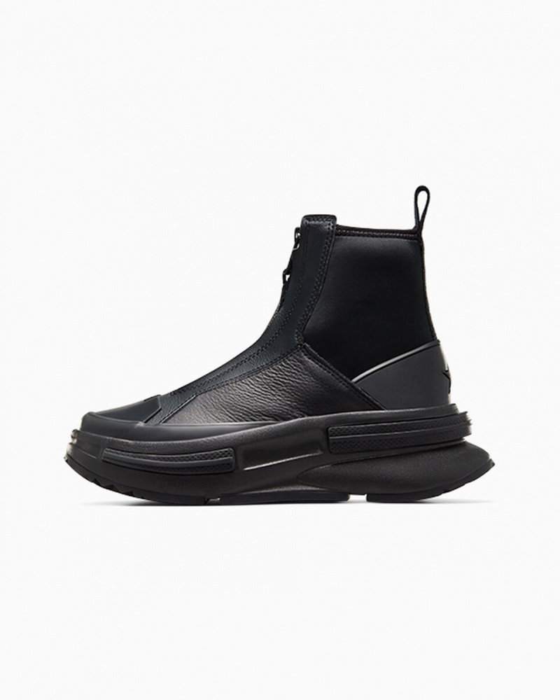 Converse Run Star Legacy Chelsea Boot CX Zwart Zwart Zwart | 2467-OCMYT