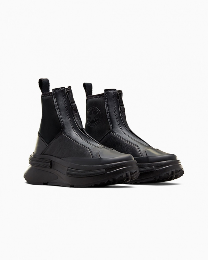 Converse Run Star Legacy Chelsea Boot CX Zwart Zwart Zwart | 2467-OCMYT