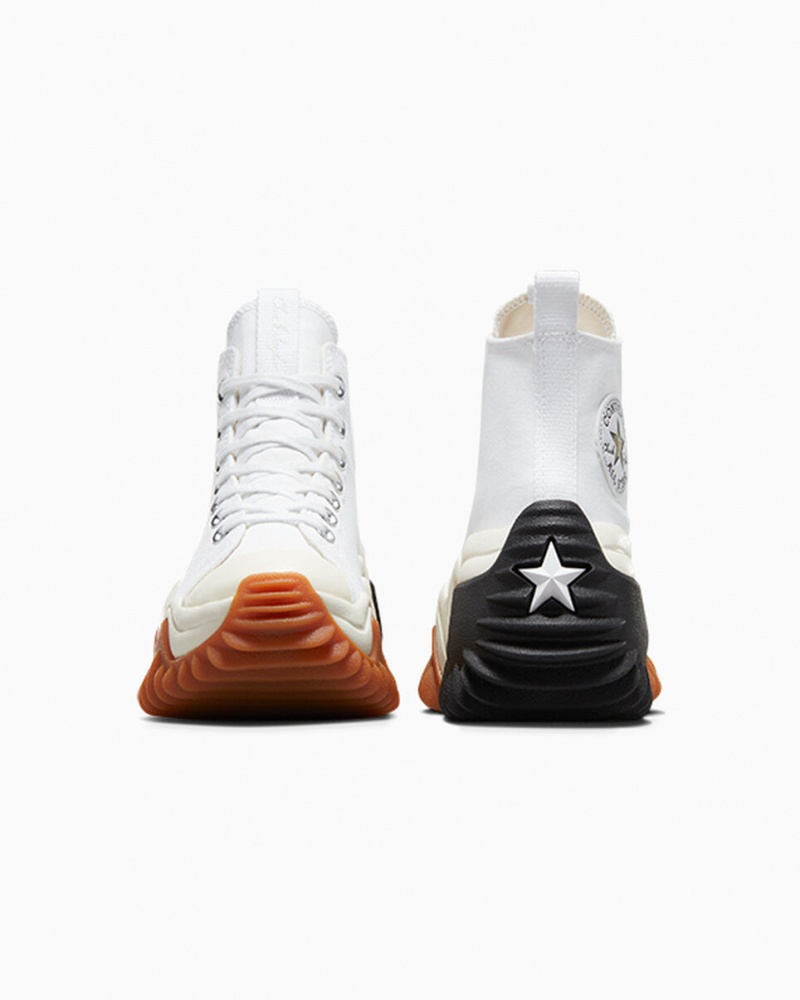 Converse Run Star Motion CX Platform Wit Zwart | 6230-HZFTD