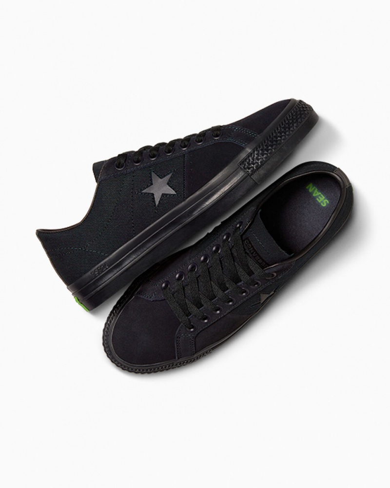 Converse Sean Greene One Star Pro Zwart Zwart Groen | 8601-RGQVT