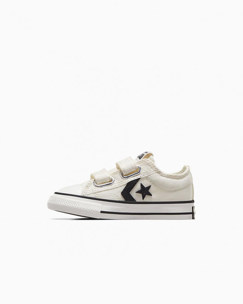 Converse Star Player 76 Easy-On Wit Zwart | 2680-QWOSJ