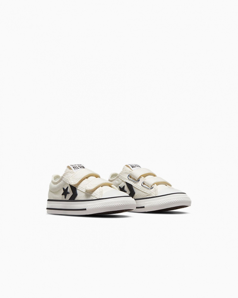 Converse Star Player 76 Easy-On Wit Zwart | 2680-QWOSJ