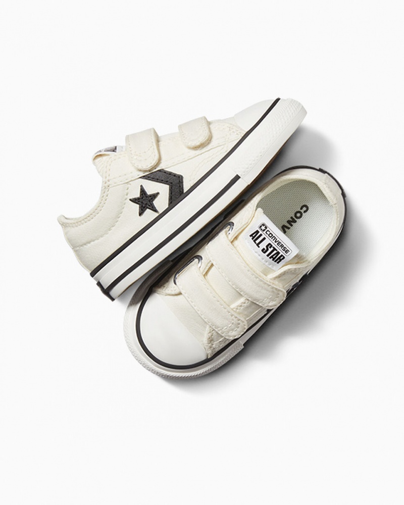 Converse Star Player 76 Easy-On Wit Zwart | 2680-QWOSJ