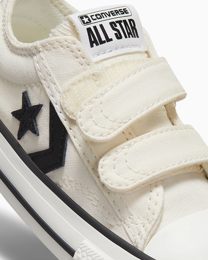 Converse Star Player 76 Easy-On Wit Zwart | 2680-QWOSJ