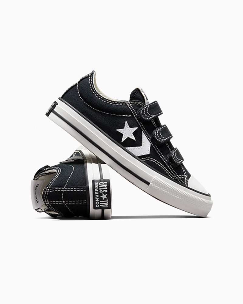 Converse Star Player 76 Easy-On Zwart Wit | 4981-LMXNB