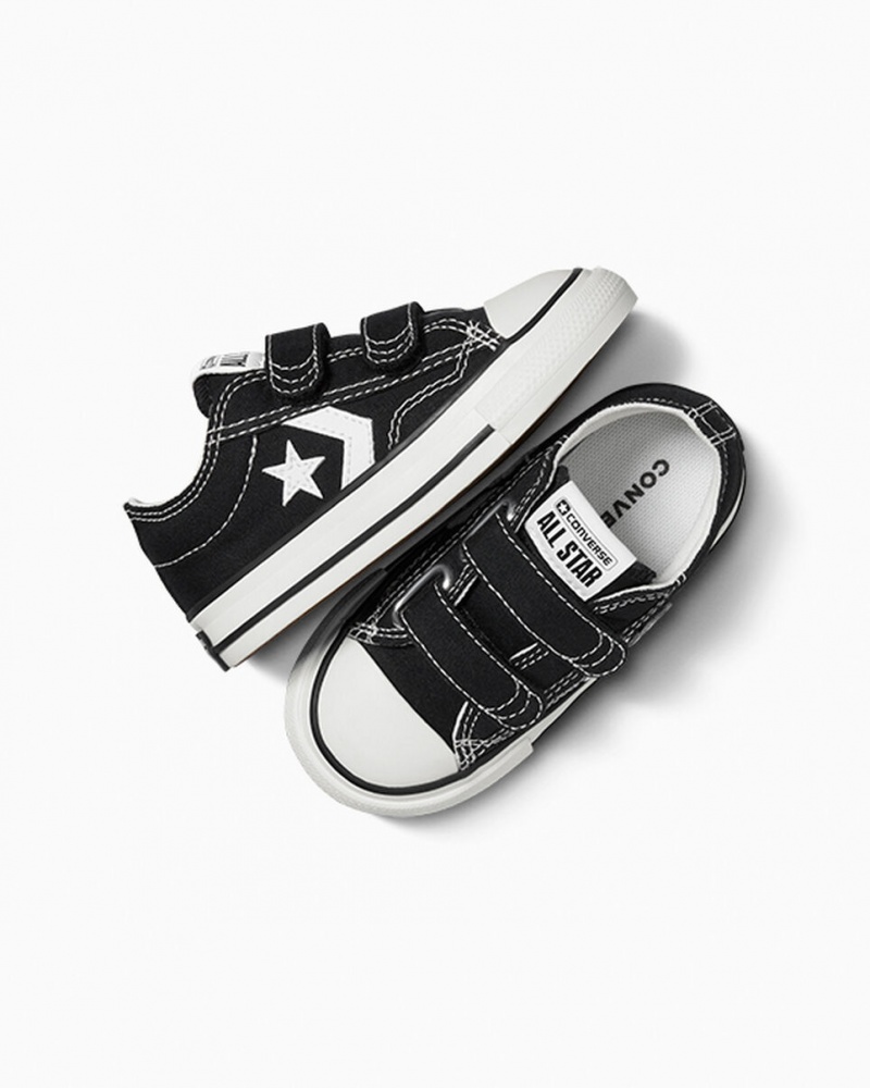 Converse Star Player 76 Easy-On Zwart Wit | 3790-TRZQO