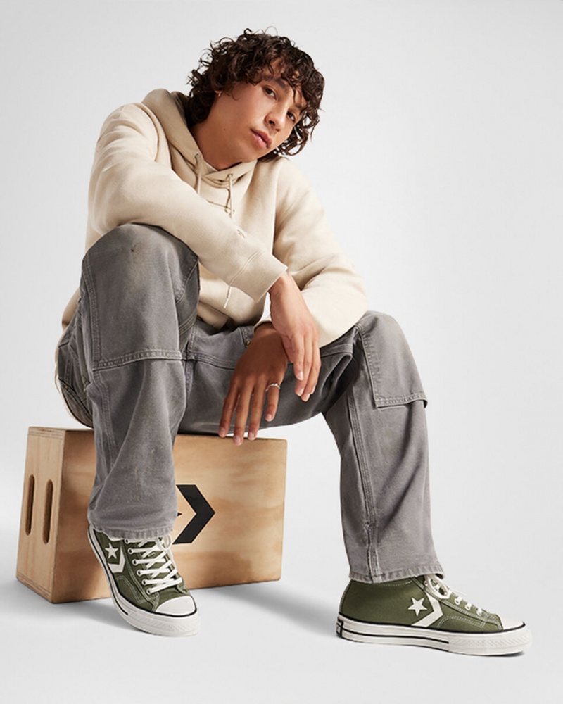 Converse Star Player 76 Wit Zwart | 0916-KAHYD