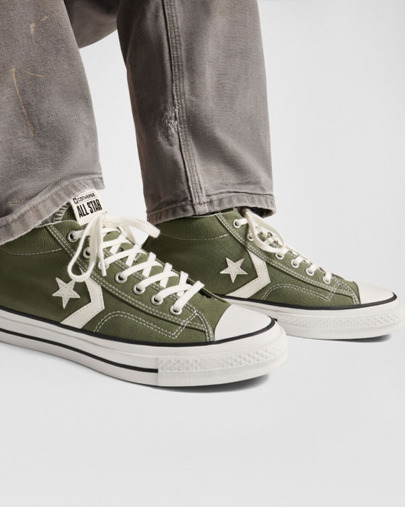 Converse Star Player 76 Wit Zwart | 0916-KAHYD