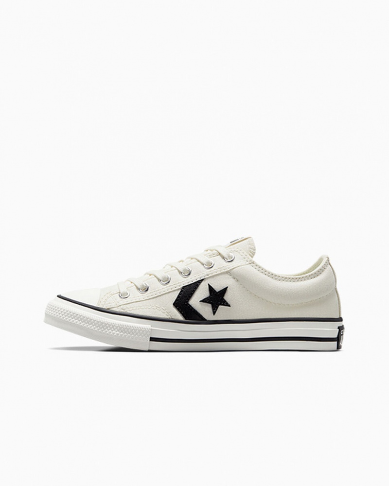 Converse Star Player 76 Wit Zwart | 2589-HCSZM