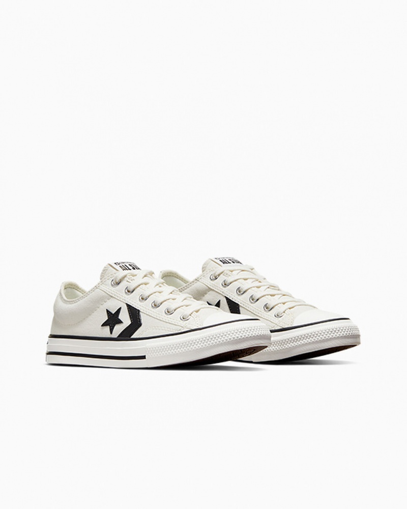 Converse Star Player 76 Wit Zwart | 2589-HCSZM