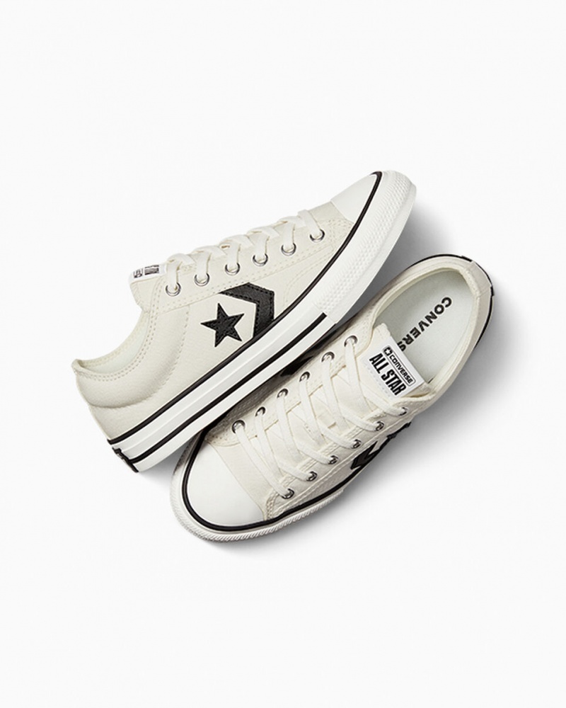 Converse Star Player 76 Wit Zwart | 2589-HCSZM