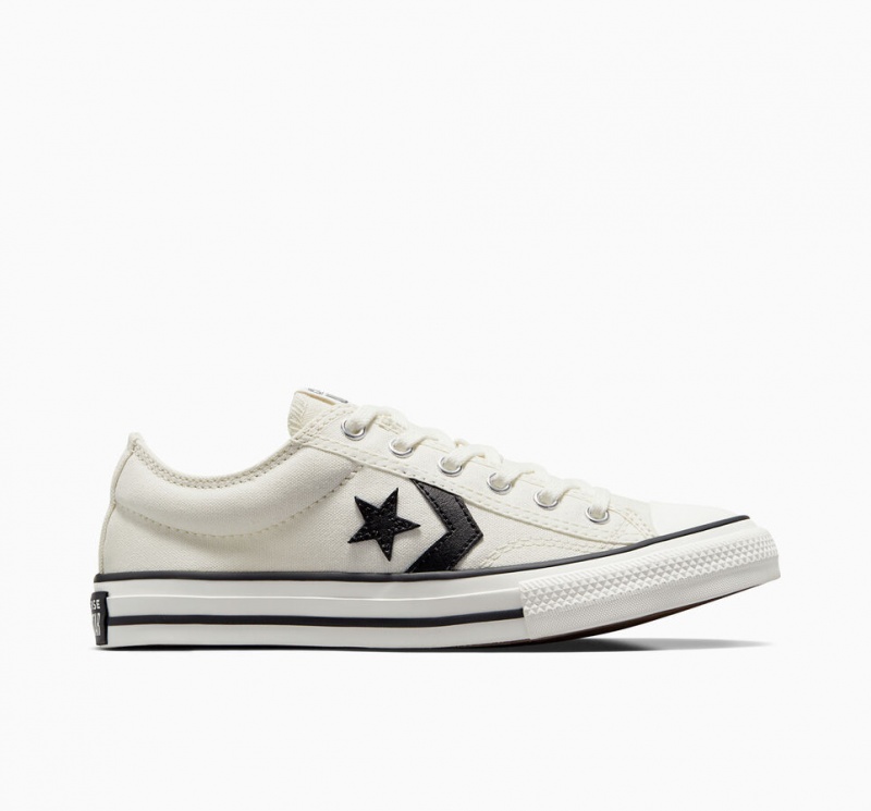 Converse Star Player 76 Wit Zwart | 2589-HCSZM