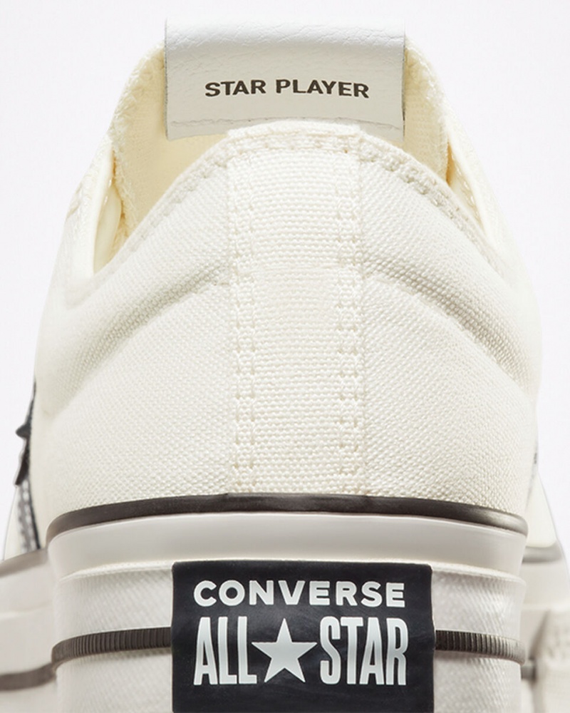 Converse Star Player 76 Wit Zwart | 4629-TRHVN