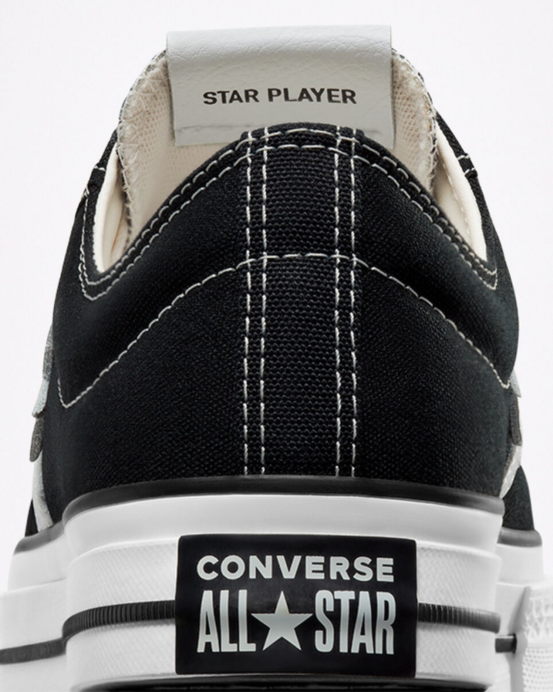 Converse Star Player 76 Zwart Wit Zwart | 4627-IMEWV